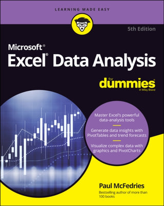 Cover image for 9781119844426 - Excel Data Analysis For Dummies