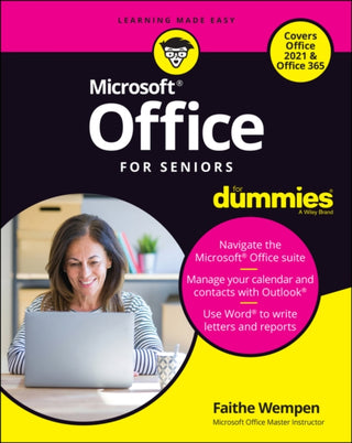 Cover image for 9781119844570 - Office For Seniors For Dummies