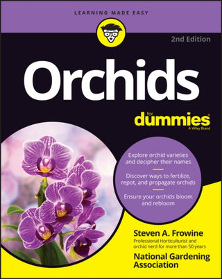 Cover image for 9781119854951 - Orchids For Dummies