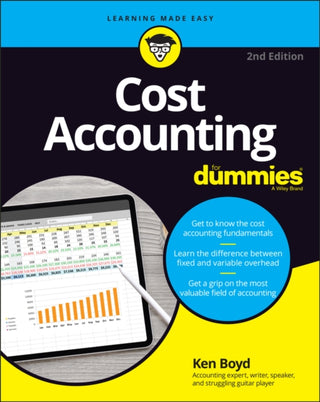 Cover image for 9781119856023 - Cost Accounting For Dummies 2nd Edition