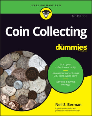 Cover image for 9781119862673 - Coin Collecting For Dummies