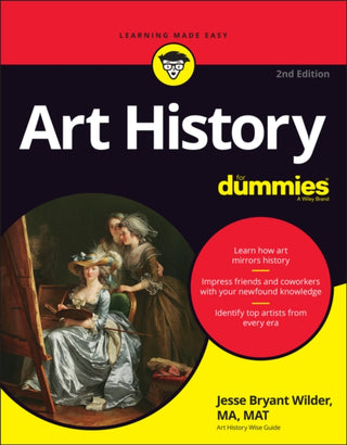 Cover image for 9781119868668 - Art History For Dummies