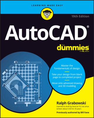Cover image for 9781119868767 - AutoCAD For Dummies, 19th Edition