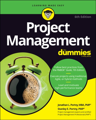 Cover image for 9781119869818 - Project Management For Dummies, 6th Edition