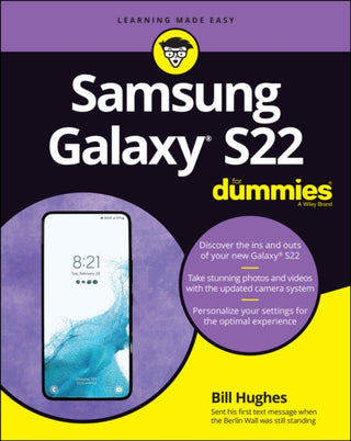 Cover image for 9781119873068 - Samsung Galaxy S22 For Dummies