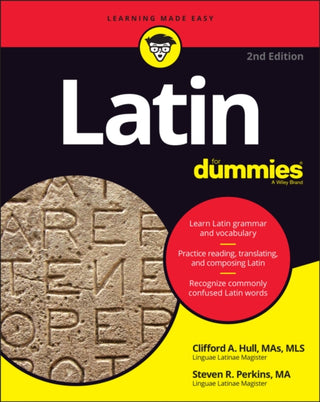 Cover image for 9781119874799 - Latin For Dummies