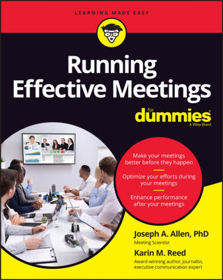 Cover image for 9781119875703 - Running Effective Meetings For Dummies