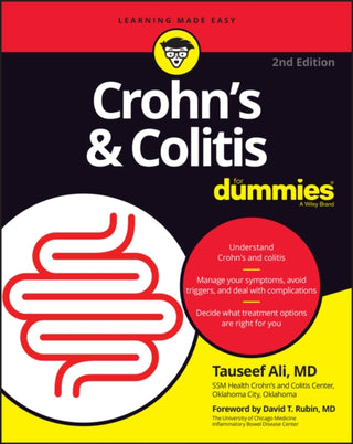 Cover image for 9781119875772 - Crohn′s and Colitis For Dummies, 2nd Edition