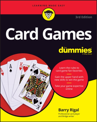 Cover image for 9781119880424 - Card Games For Dummies, 3rd Edition