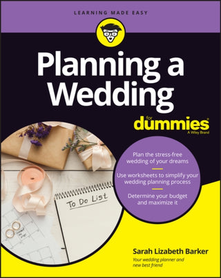 Cover image for 9781119883203 - Planning A Wedding For Dummies