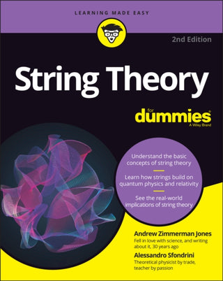 Cover image for 9781119888970 - String Theory For Dummies, 2nd edition