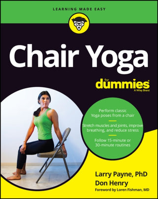 Cover image for 9781119889533 - Chair Yoga For Dummies