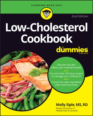 Cover image for 9781119894759 - Low-Cholesterol Cookbook For Dummies
