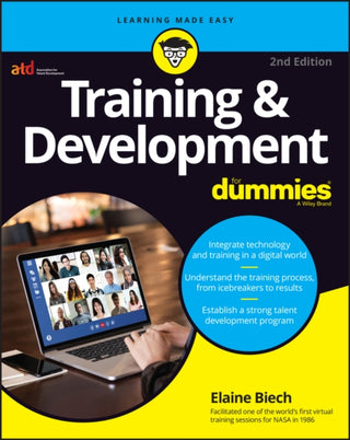 Cover image for 9781119896005 - Training & Development For Dummies, 2nd Edition