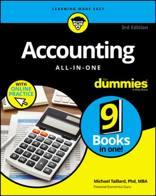 Cover image for 9781119897668 - Accounting All–in–One For Dummies (+ Videos and Quizzes Online), 3rd Edition