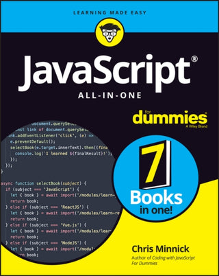 Cover image for 9781119906834 - JavaScript All–in–One For Dummies