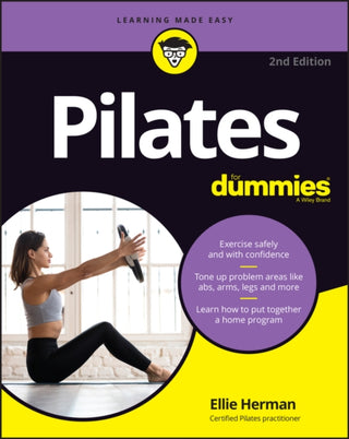 Cover image for 9781119907381 - Pilates For Dummies, 2nd Edition