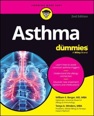 Cover image for 9781119908081 - Asthma For Dummies