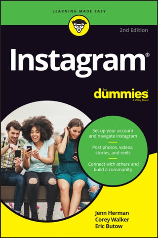 Cover image for 9781119931799 - Instagram For Dummies