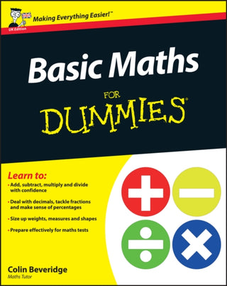 Cover image for 9781119974529 - Basic Maths For Dummies