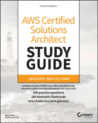 Cover image for 9781119982623 - AWS Certified Solutions Architect Study Guide with 900 Practice Test Questions