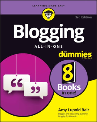 Cover image for 9781119989011 - Blogging All-in-One For Dummies