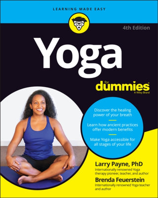 Cover image for 9781119989066 - Yoga For Dummies, 4th Edition