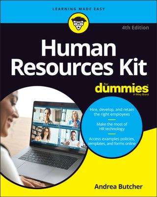 Cover image for 9781119989899 - Human Resources Kit For Dummies, 4th Edition
