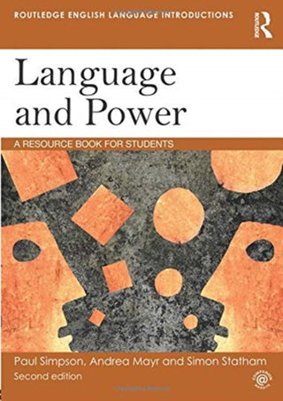 Cover image for 9781138569232 - Language and Power