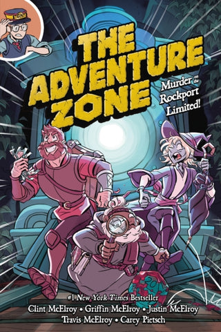 Cover image for 9781250153715 - The Adventure Zone: Murder on the Rockport Limited!