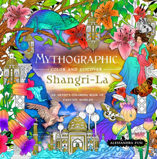 Cover image for 9781250324160 - Mythographic Color and Discover: Shangri-La