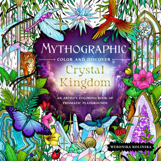 Cover image for 9781250324269 - Mythographic Color and Discover: Crystal Kingdom