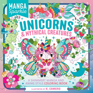 Cover image for 9781250347022 - Manga Sparkle: Unicorns &  Mythical Creatures