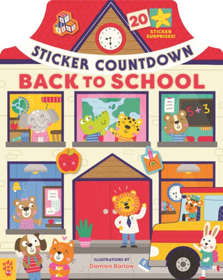 Cover image for 9781250359360 - Sticker Countdown: Back to School