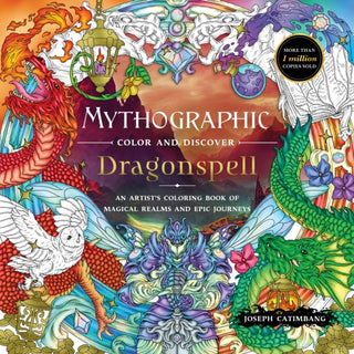 Cover image for 9781250373267 - Mythographic Color and Discover: Dragonspell