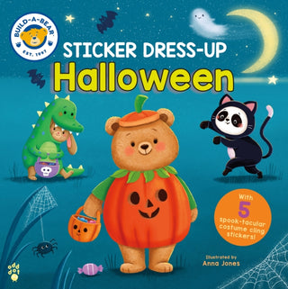 Supplemental image for 9781250375780 - Build-A-Bear: Sticker Dress-Up: Halloween