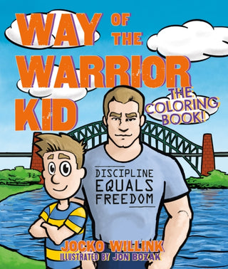 Cover image for 9781250379672 - Way of the Warrior Kid: The Coloring Book!