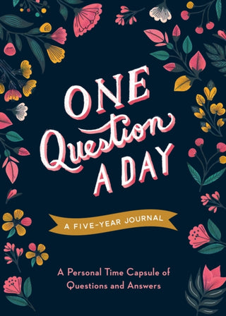 Cover image for 9781250388605 - One Question a Day (Floral)