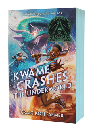 Cover image for 9781250394736 - Kwame Crashes the Underworld