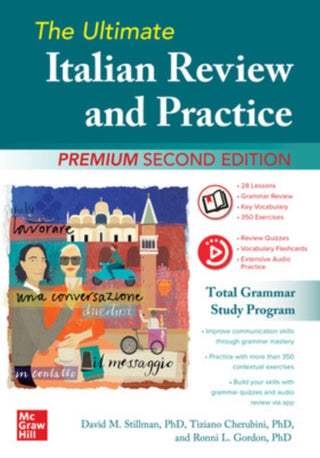 Cover image for 9781260453515 - The Ultimate Italian Review and Practice, Premium Second Edition