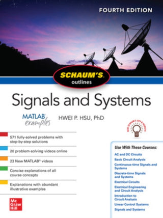 Cover image for 9781260454246 - Schaum's Outline of Signals and Systems, Fourth Edition