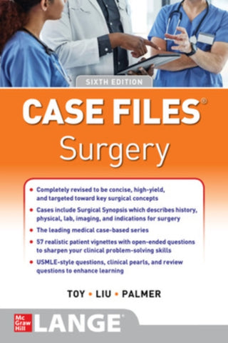 Cover image for 9781260468809 - Case Files Surgery, Sixth Edition