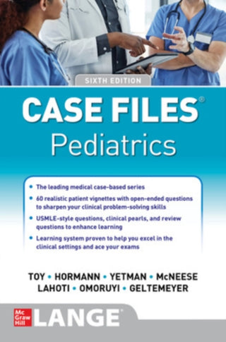 Cover image for 9781260474954 - Case Files Pediatrics, Sixth Edition