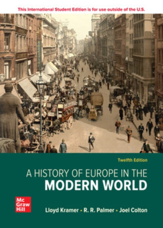 Cover image for 9781260548051 - ISE A History of Europe in the Modern World