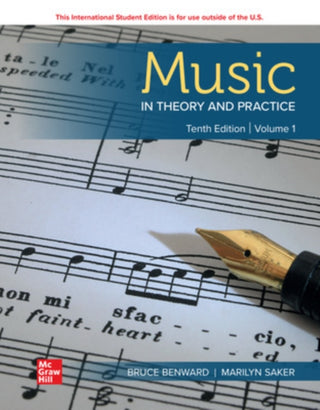 Cover image for 9781260571028 - ISE Music in Theory and Practice Volume 1