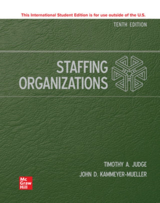 Cover image for 9781260597608 - Staffing Organizations ISE