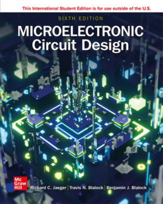 Cover image for 9781260597851 - Microelectronic Circuit Design ISE