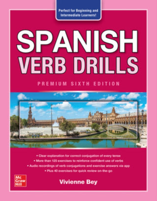 Cover image for 9781264264186 - Spanish Verb Drills, Premium Sixth Edition