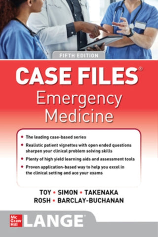 Cover image for 9781264268337 - Case Files: Emergency Medicine, Fifth Edition