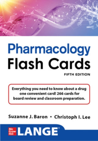 Cover image for 9781264779963 - LANGE Pharmacology Flash Cards, Fifth Edition